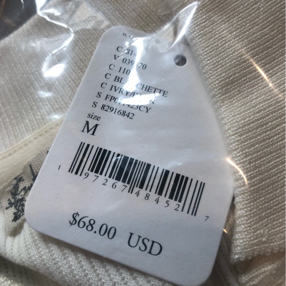 Free People Do It Right Bodysuit In Blanche. NWT! Sz M & L - Picture 7 of 11